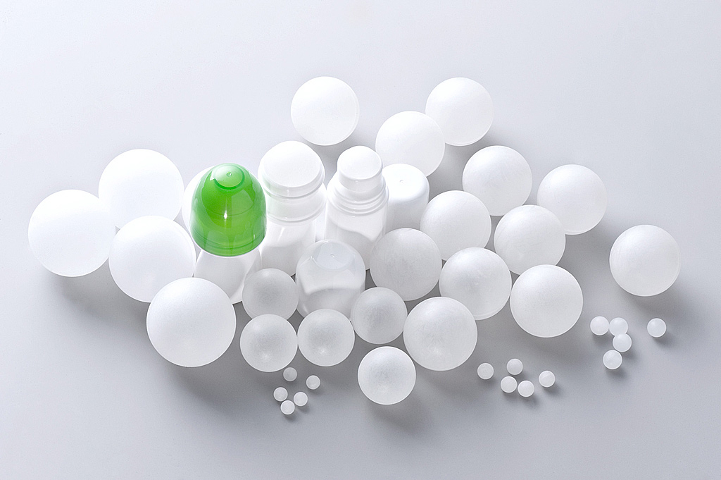 Kunststoffkugeln - Grün sticht heraus